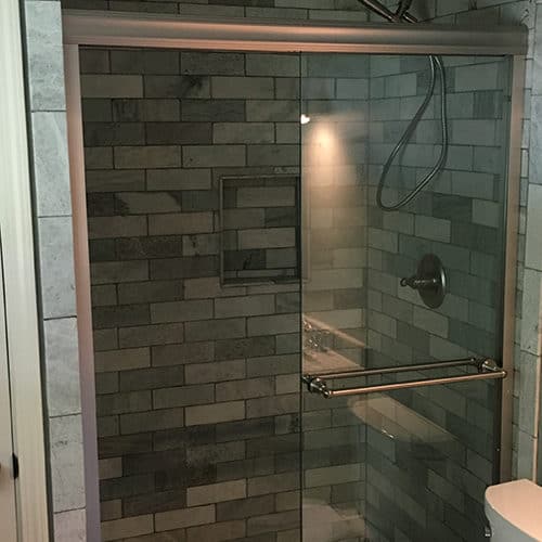 Sanders Construction and Remodeling Shower Tile 5 bathroom pg