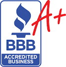 sanders construction and remodeling bbb A+ logo