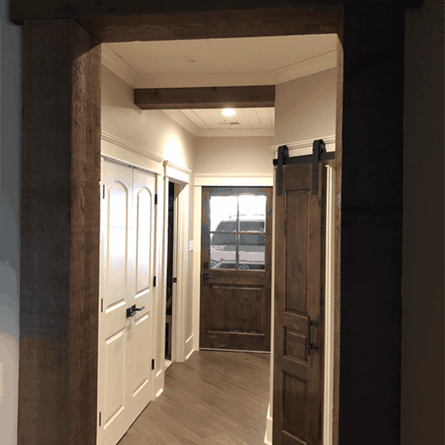 Sanders Construction and Remodeling New Home Entryway