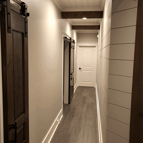 Sanders Construction and Remodeling New Home Hallway